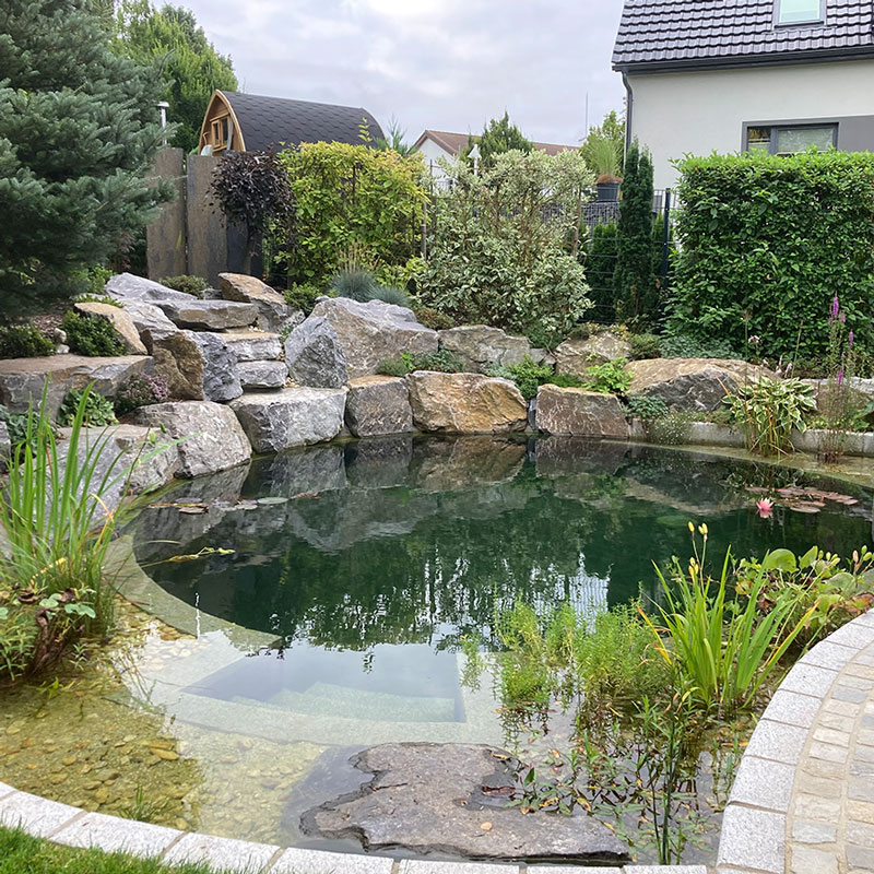 Schwimmteiche und Gartenteiche vom Fachmann im Erzgebirge