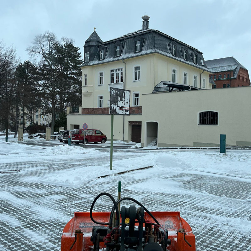 Winterdienst buchen im Erzgebirgskreis